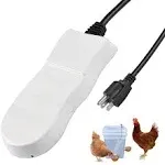 Heated Chicken Waterer Deicer150Watt Thermostatic Control Chicken Water Heater