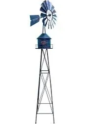 Red Carpet Studios 34318 Black Water Tower Windmill - Medium