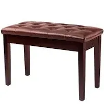 Bonnlo Brown Duet Piano Bench