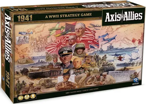 Axis and Allies Board Game