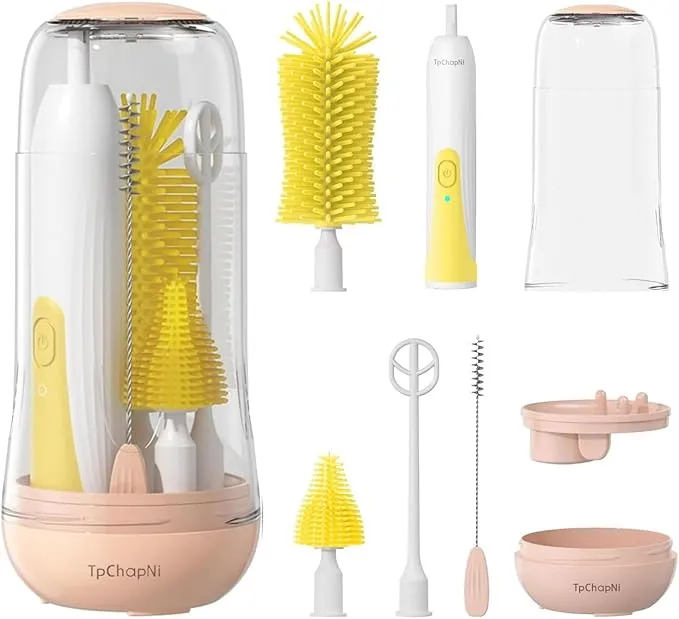 Tp ChapNi Electric Travel Baby Bottle Brush Set