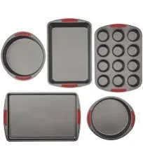 GoodCook Mega Grip 5-Piece Nonstick Steel Bakeware Set