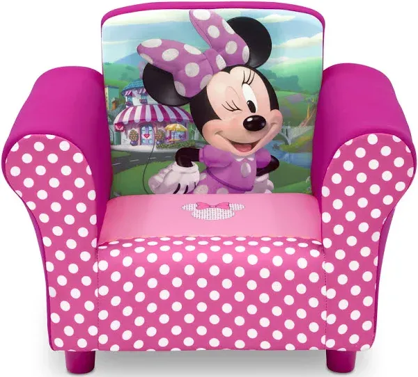 Minnie Mouse Upholstered Chair