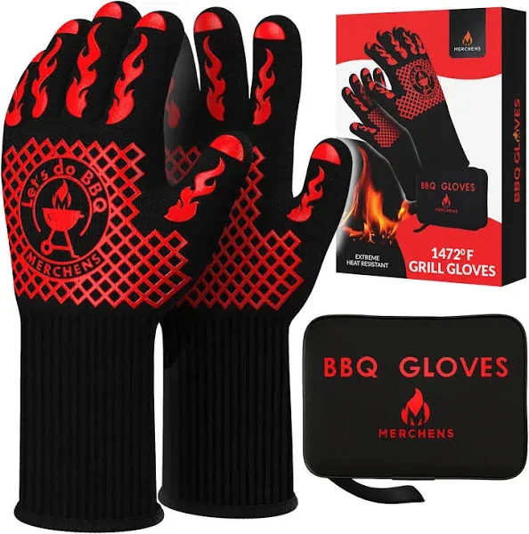 -Series BBQ Gloves - Grill, Grilling, and Oven Gloves for Culinary Experts - ...