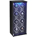 VEVOR Watch Winder for 8 Mens and Womens Automatic Watches SBZDSLH8Z0008YD62V1