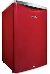 Danby 4.4 cu. ft. Retro Compact Fridge in Metallic Red