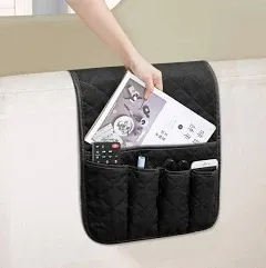 Sofa Armrest Organizer Non-Slip Arm Chair Bedside Caddy Storage Organizer for...