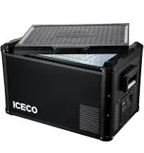 ICECO 63.4 Quarts VL60 Pro Single Zone Portable Fridge Refrigerator, Multi-directional Lid, Dual USB & DC 12/24V, AC 110-240V, True Freezer for Car, Home, RV, 0°F to 50°F (VL60 ProS+NEW DC Cord)