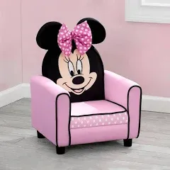 Delta Children Disney Minnie Mouse Figural Upholstered Kids Chair