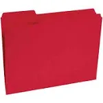 Staples Colored Top-Tab File Folders