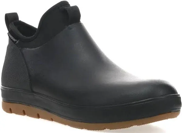 Staheekum Men's Casual Shoes | Ankle Rain Boot - Black