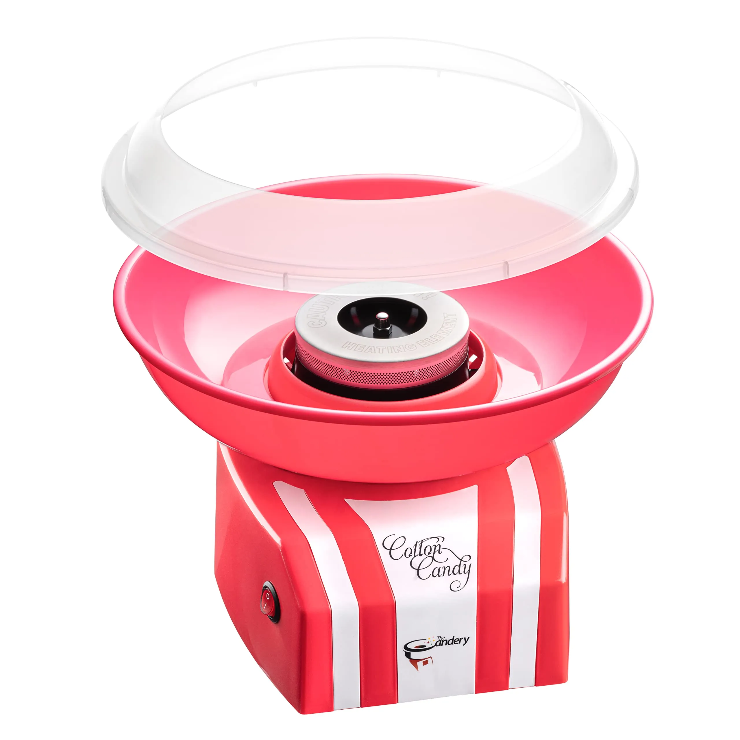 The Candery Cotton Candy Machine Bright Colorful Style Makes Hard Candy