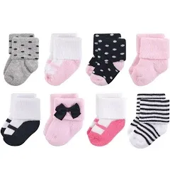 Little Treasure Baby Girls' Newborn Socks