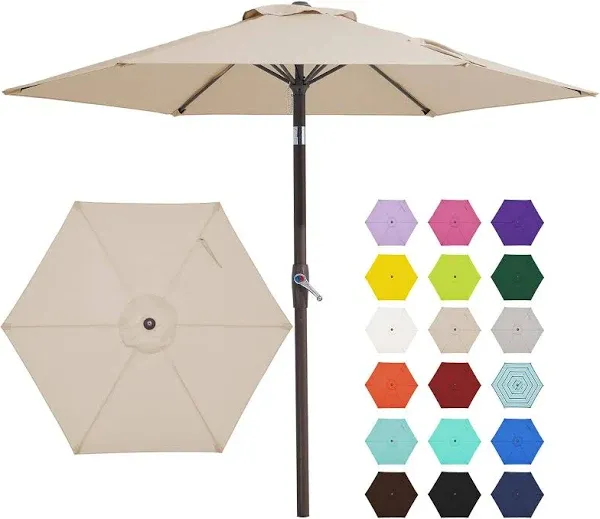 JEAREY 7.5ft Patio Umbrella