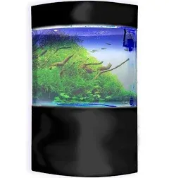 Penn-Plax Water World Luxury Large Bow Front Aquarium