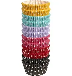 Wilton Rainbow Bright Standard Cupcake Liners,Paper, 300-Count