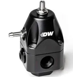 DeatschWerks DWR1000c Adjustable Fuel Pressure Regulator Dual 6AN Inlet and 6AN