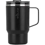 Reduce Vacuum Insulated Stainless Steel Hot1 Mug with Lid and Handle, Black