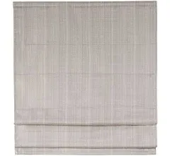 Galen Basketweave Cordless Room Darkening Roman Shade Madison Park