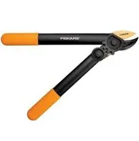 Fiskars 15 in. PowerGear Titanium Anvil Lopper