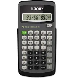 Texas Instruments TI-30XA Basic Scientific Calculator