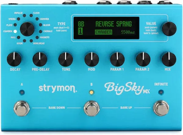 Strymon BigSky MX Reverb Pedal