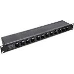 Hosa PDR-369 Patchbay XLR Female to XLR Male, Black