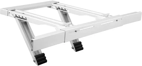 Adjustable Steel AC Support Bracket 220 lbs Load Capacity No-Drill Installation