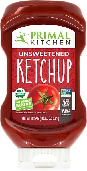 Primal Kitchen Ketchup Organic Unsweetened