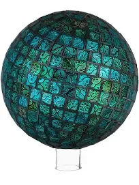 Evergreen 10" Mosaic Glass Gazing Ball