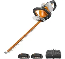 Worx WG284.1 40V Power Share 24" Cordless Hedge Trimmer