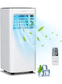 8000/10000 BTU Portable Air Conditioner with Remote Control Cools up t