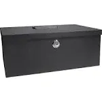 BARSKA Cash Box 6 Compartments Black (CB11792)