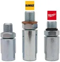 LockNLube In-line Grease Hose Swivel  Fine Threads (7/1628) (LNL231-F)