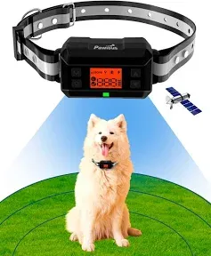 GPS Wireless Dog Fence for Outdoor Use Waterproof Collar Pet Containment System