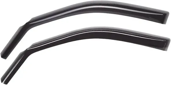 WeatherTech 04 Ford F150 Heritage Front Side Window Deflectors - Dark 