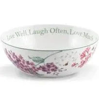 Lenox Butterfly Meadow Sentiment Serving Bowl