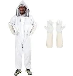 Bee Suits for Men Women,Bee Keeper Suite with Beekeeping Gloves,Beekeep<wbr/>ing Su...