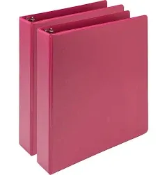 Earth&#039;S Choice Durable View 3 Ring Binder, Customizable, 2&#034; round Ring, up to 25