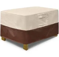 Vailge Square Waterproof Patio Ottoman Cover, Medium 28&#034;x28&#034;x17&#034;