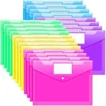 Sooez 20 Pack Plastic Envelopes