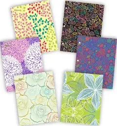 New Generation Floral 2 Pocket Folder / Portfolio