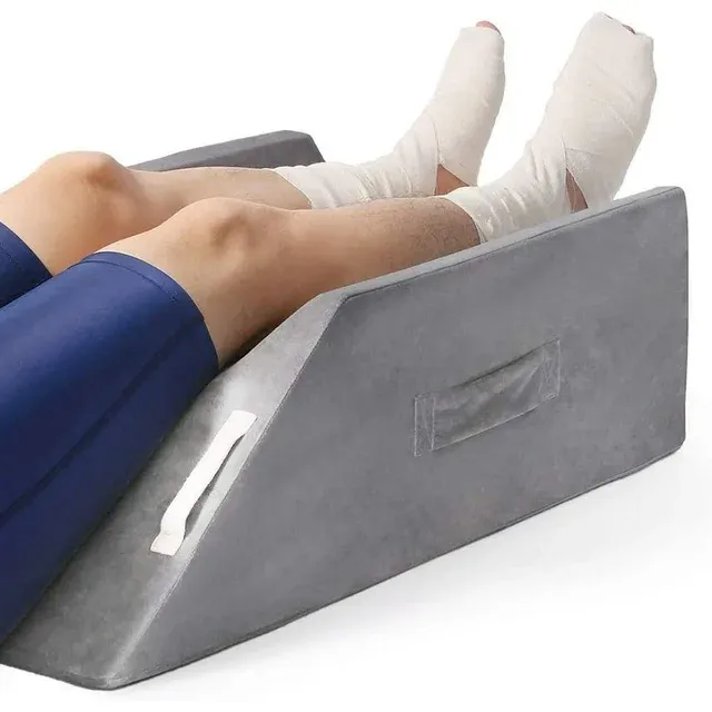 LightEase Post-Surgery Leg, Knee, Ankle Elevation Double Wedge Pillow