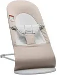 BabyBjorn Balance Soft Bouncer - Beige/Gray Jersey Cotton