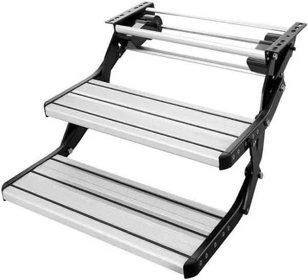 VEVOR 2-Step Manual Retractable RV Steps