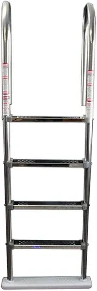 Aqua Select Stainless Steel in-Pool Ladder | Fit Up to 54-in Deep Pools