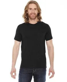 American Apparel Unisex Fine Jersey Pocket Short-Sleeve T-Shirt