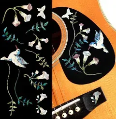 Assorted Hummingbird Inlay Sticker