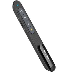 NORWII N27 Wireless Presenter with Laser Pointer Presentation Clicker, 330FT Lon