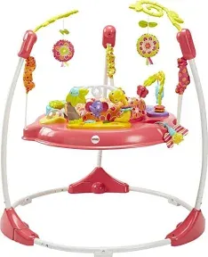 Fisher-Price Rainforest Jumperoo Baby Activity Center With Sounds &amp; Music